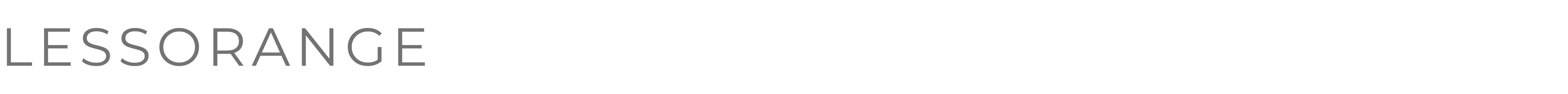 Logo LESSORANGE - strona główna